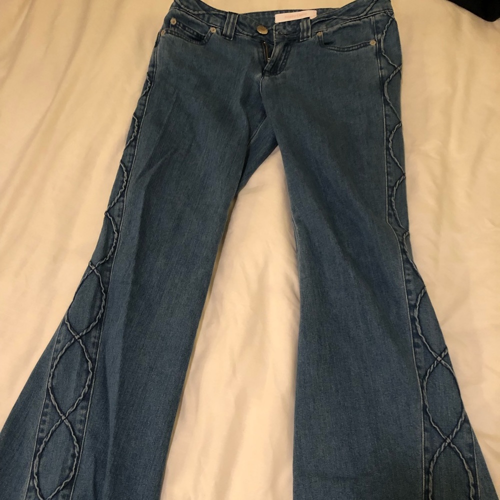 See Chloe flare jeans